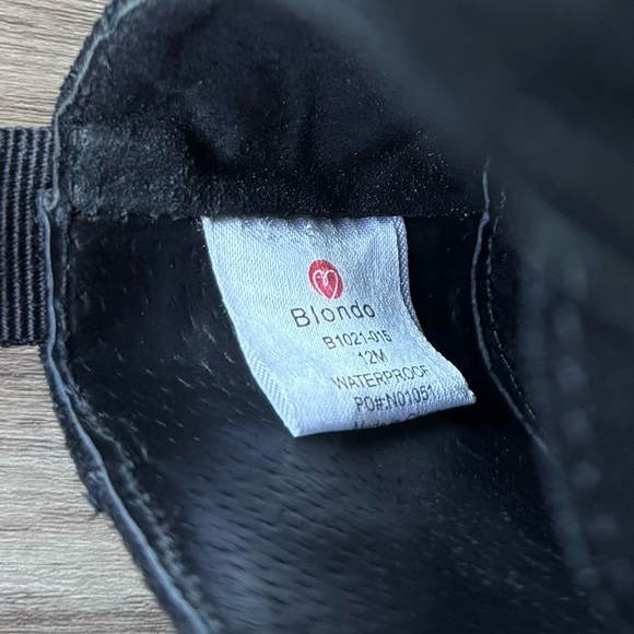 Blondo Keith Chukka Waterproof Suede Ankle Men's Black Boots Size 12M - Picture 9 of 9